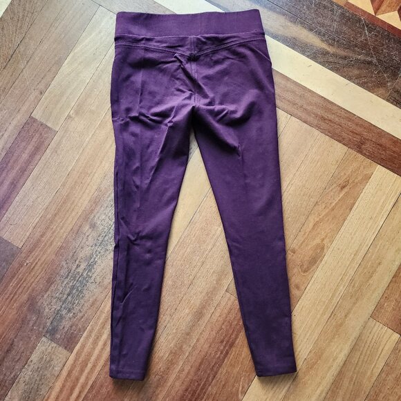 LOFT Deep Purple Leggings Size Small - Picture 10 of 13